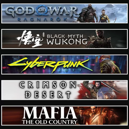 Ragnarök +Wukong +Cyberpunk +Crimson +Mafia